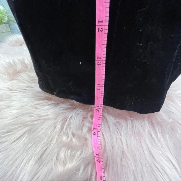 Venus sequence beaded tan top velvet skirt body on evening/club dress size 2 - Picture 6 of 16